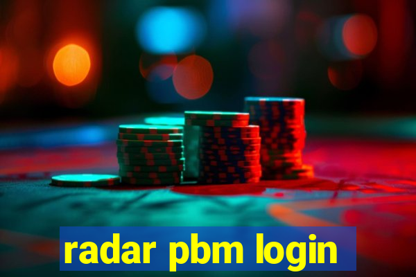 radar pbm login